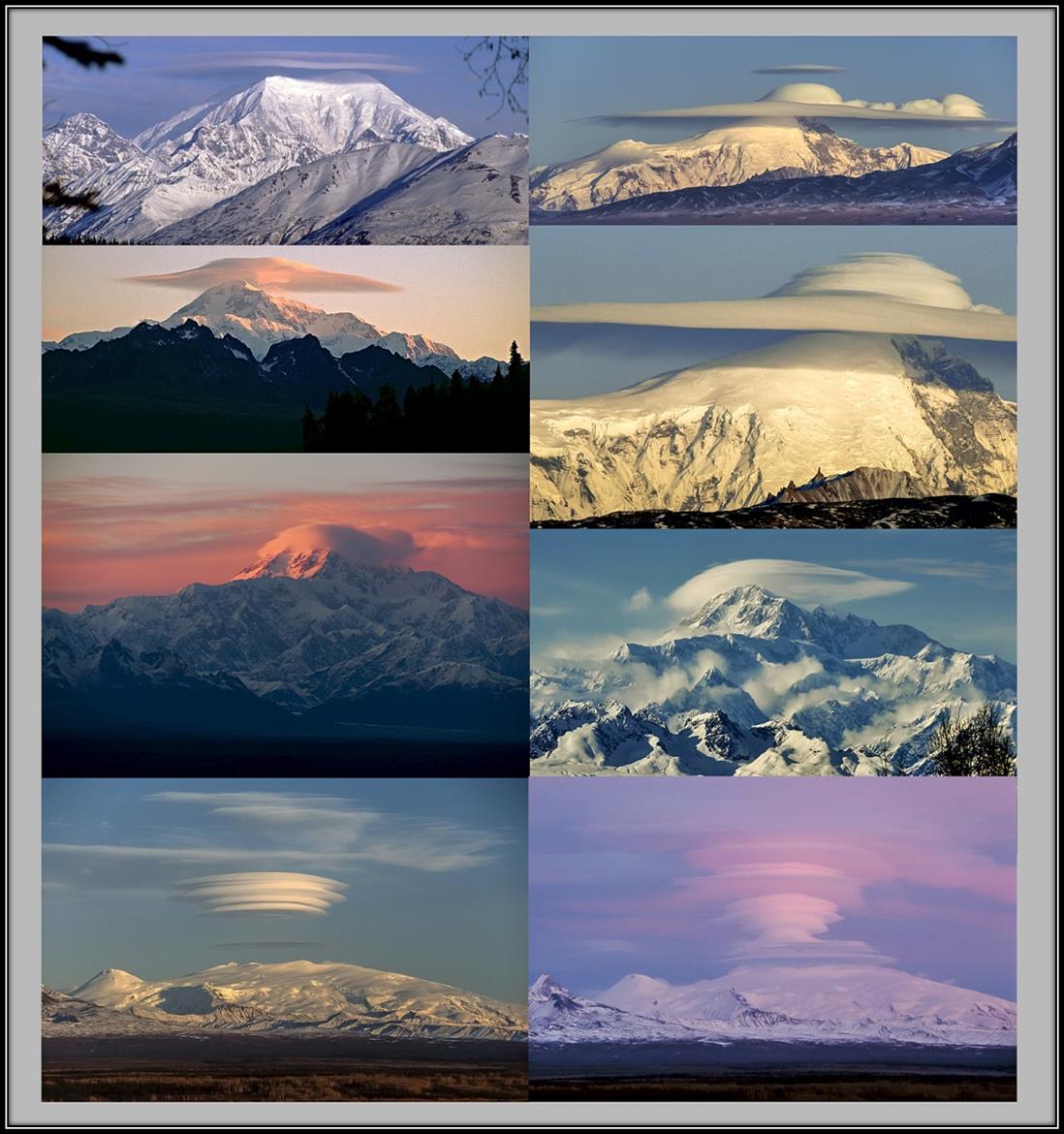 Clouds in Alaska skies